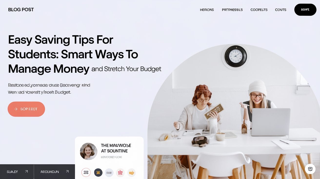 Easy Saving Tips for Students Smart Ways to Manage Money and Stretch Your Budget