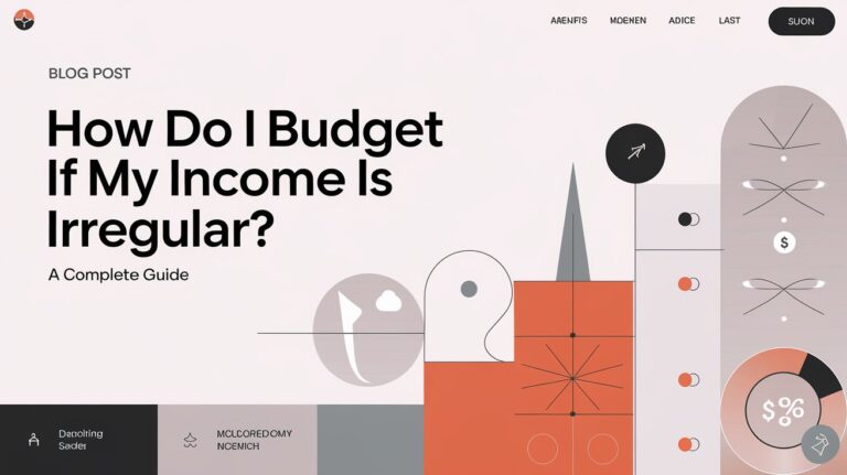 How Do I Budget If My Income Is Irregular A Complete Guide