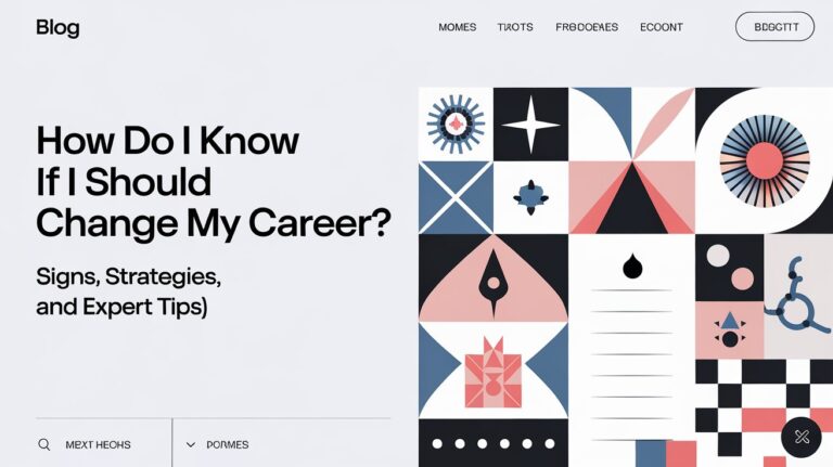 How Do I Know If I Should Change My Career Signs, Strategies, and Expert Tips