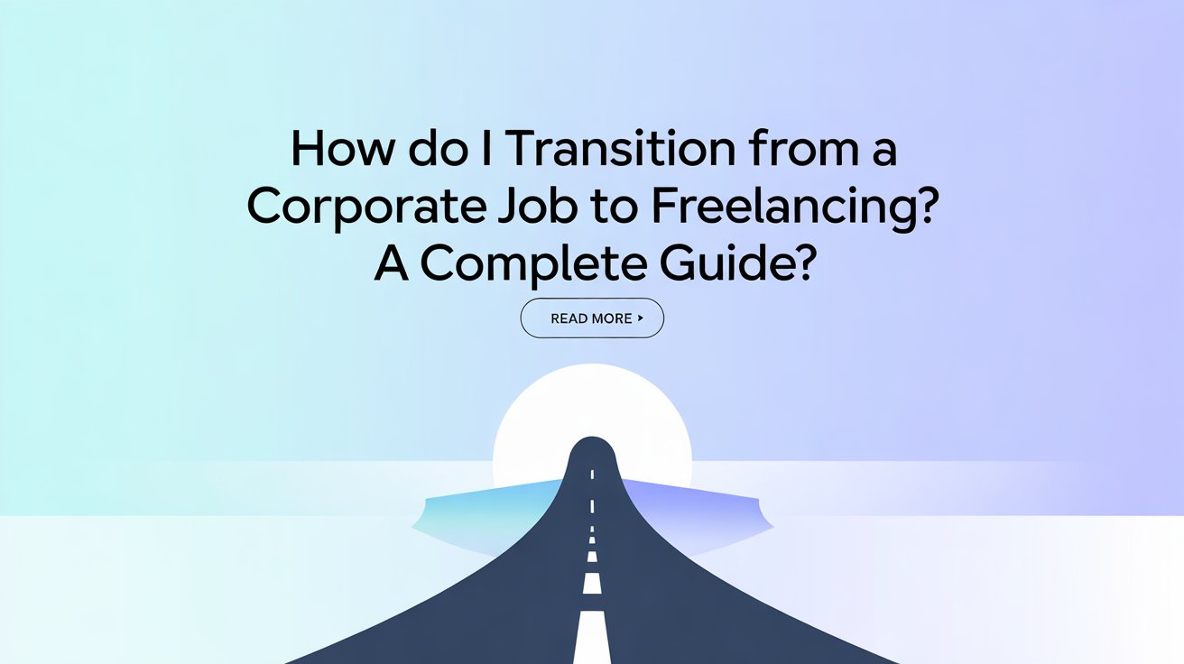How Do I Transition from a Corporate Job to Freelancing A Complete Guide