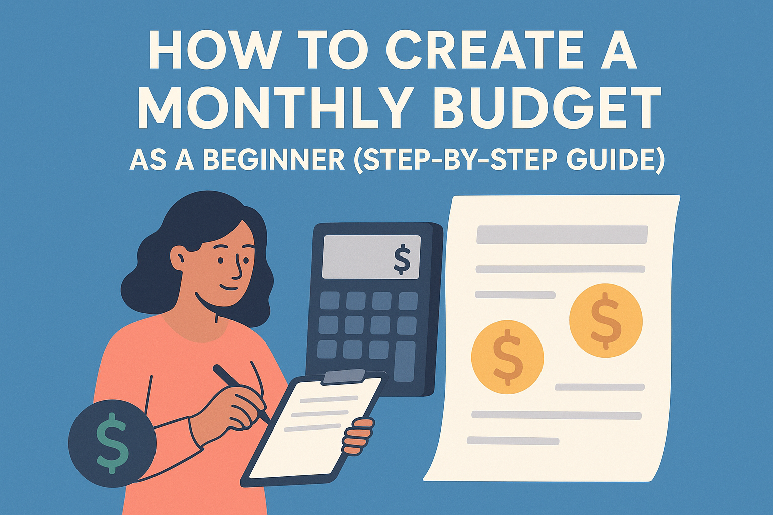 How to Create a Monthly Budget as a Beginner (Step-by-Step Guide)