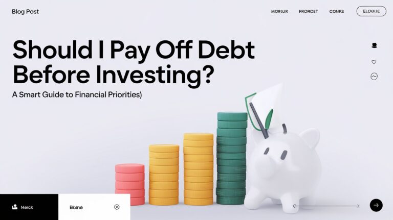 Should I Pay Off Debt Before Investing A Smart Guide to Financial Priorities