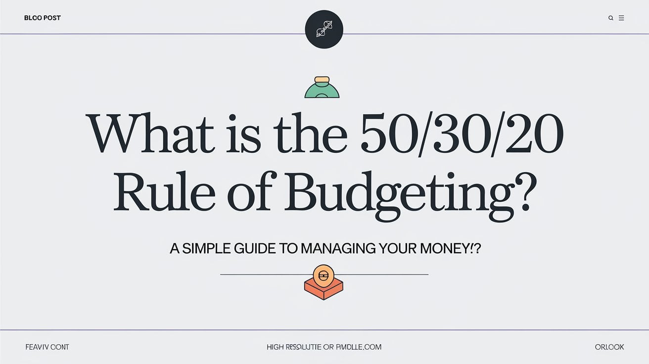 What is the 503020 Rule of Budgeting A Simple Guide to Managing Your Money
