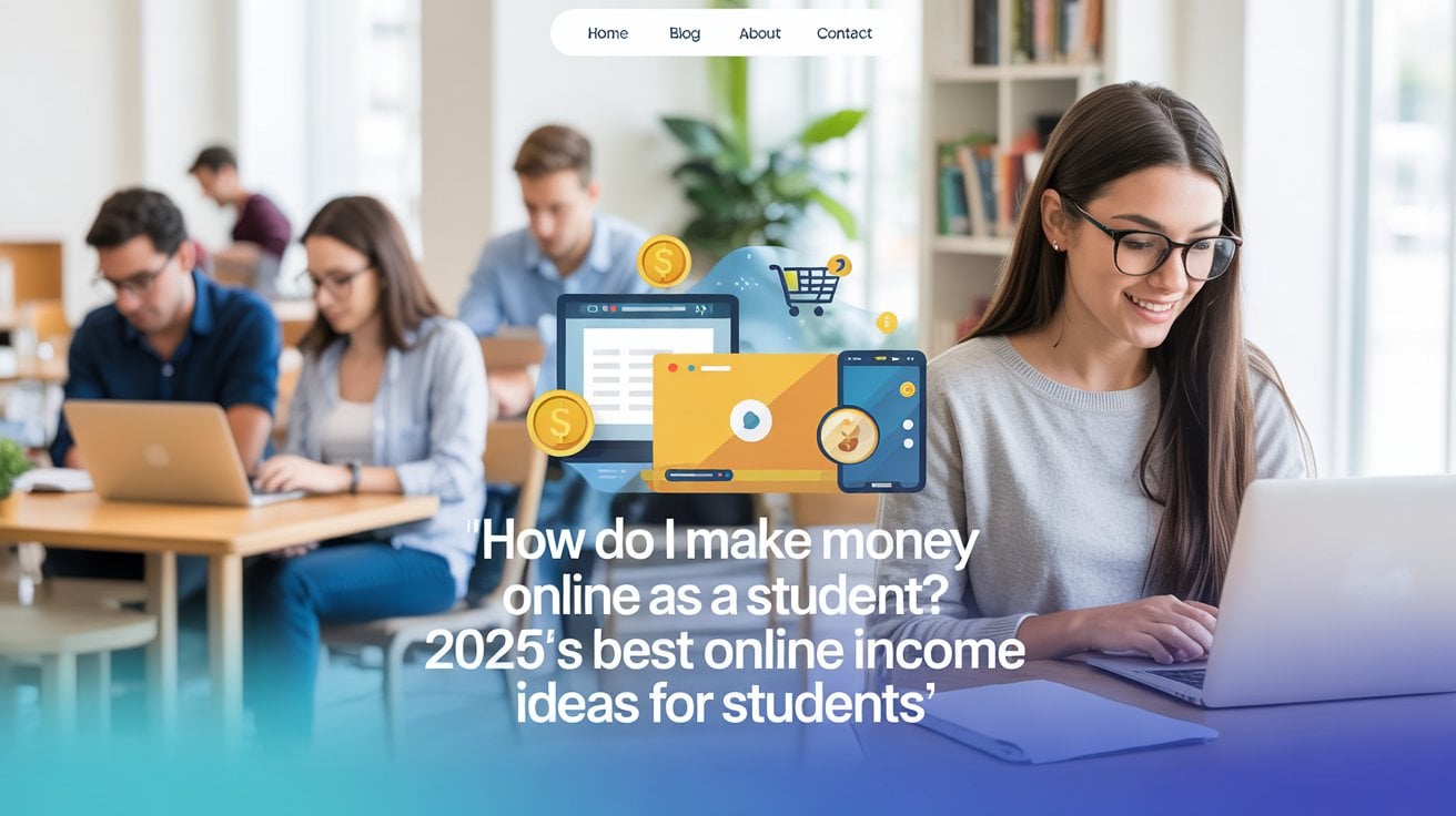How Do I Make Money Online as a Student 2025’s Best Online Income Ideas for Students