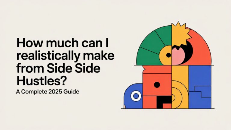 How Much Can I Realistically Make from Side Hustles A Complete 2025 Guide