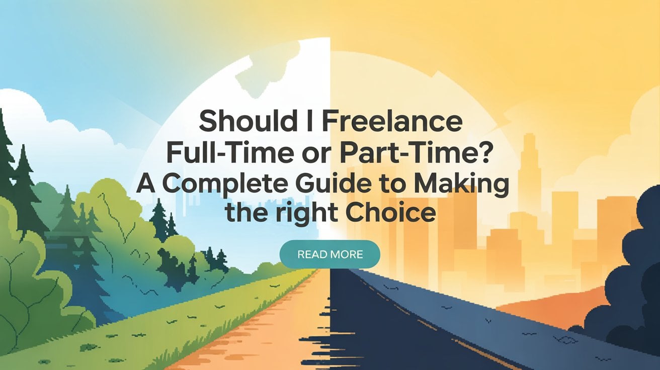 Should I Freelance Full-Time or Part-Time A Complete Guide to Making the Right Choice
