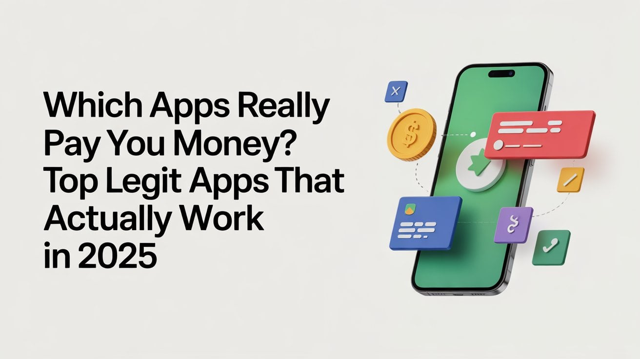 Which Apps Really Pay You Money? Top Legit Apps That Actually Work in 2025